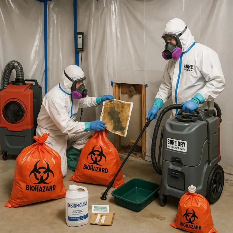 Contaminated Water Handling Protocols process in Woodward County, OK